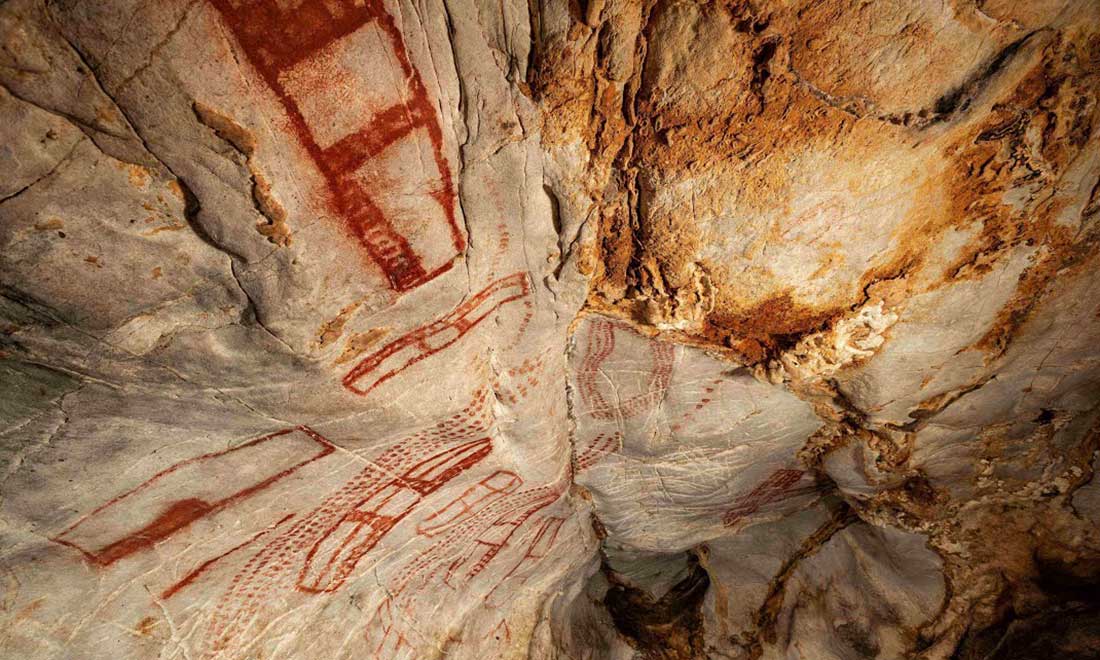 Pećina Cueva de El Castillo, Španija 